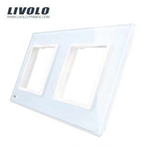 Plaque 2 prises – Livolo